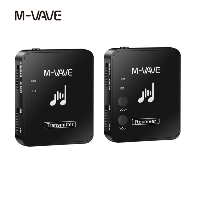 Receptor de fone Entrada wp12 M-vave WP-10 2.4G Wireless System